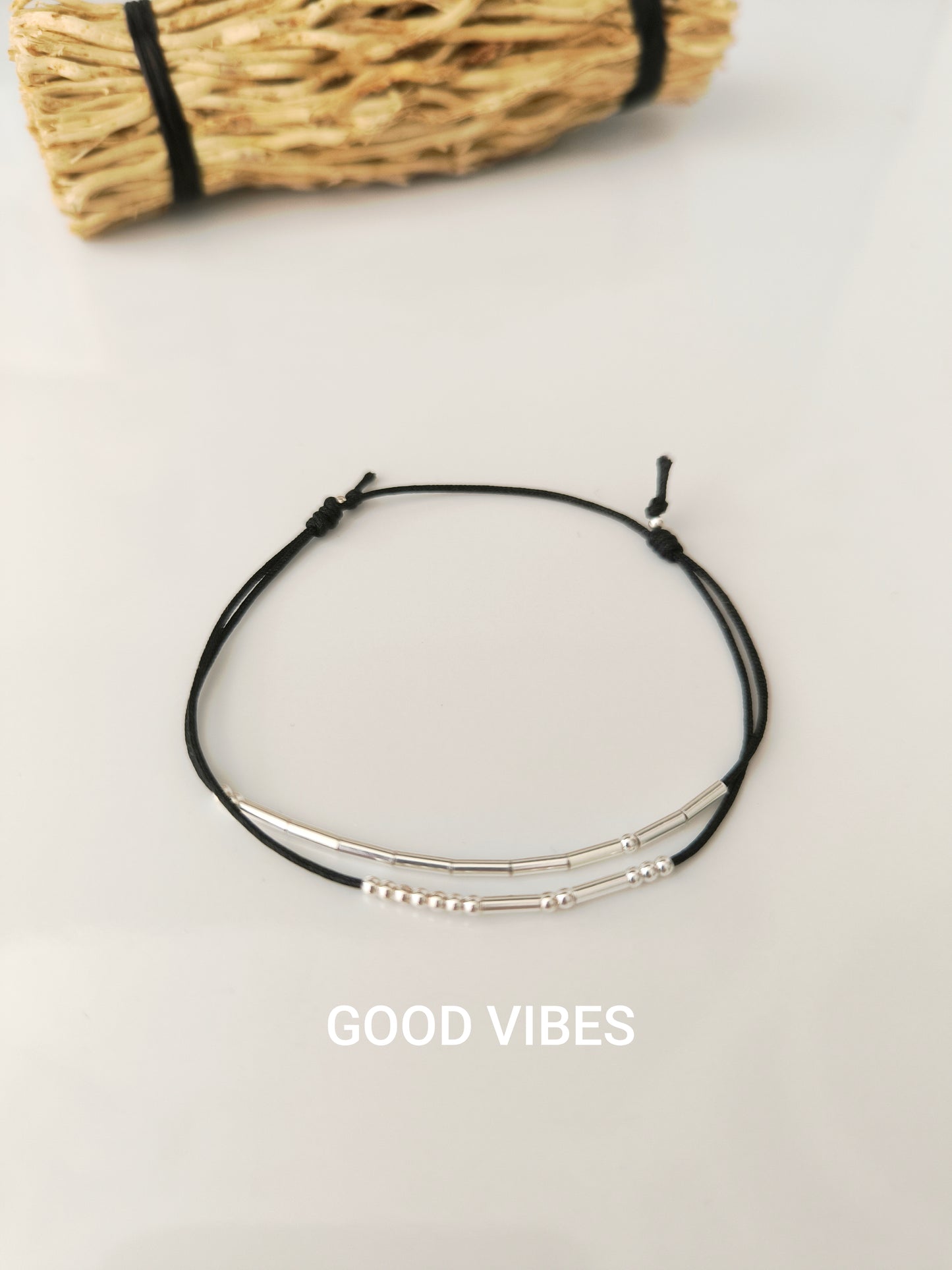 Bracelet prénoms en code Morse