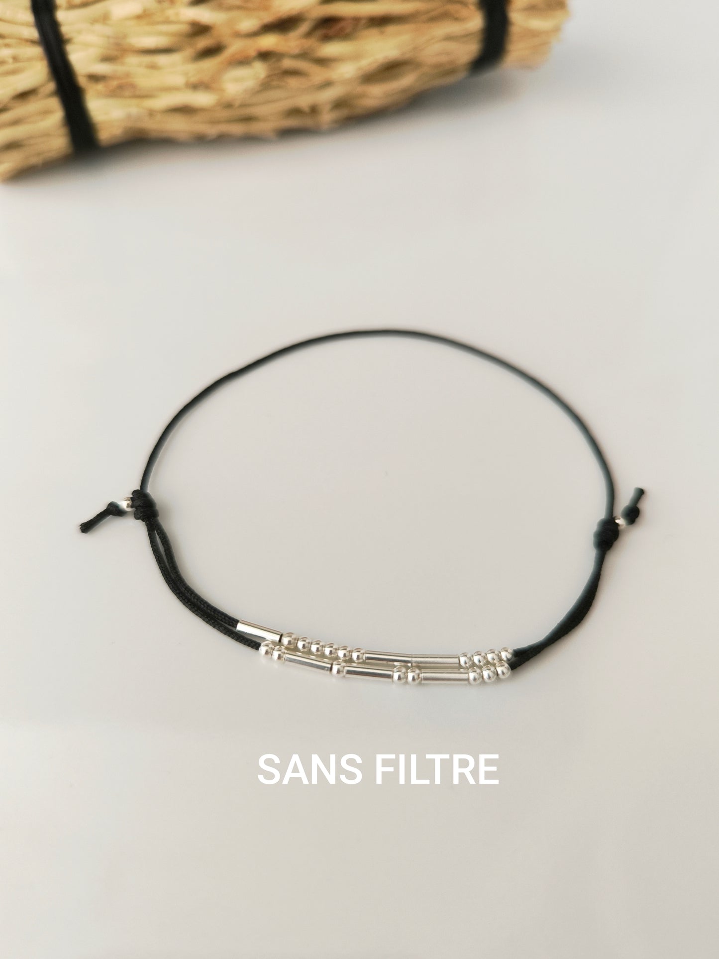 Bracelet prénoms en code Morse