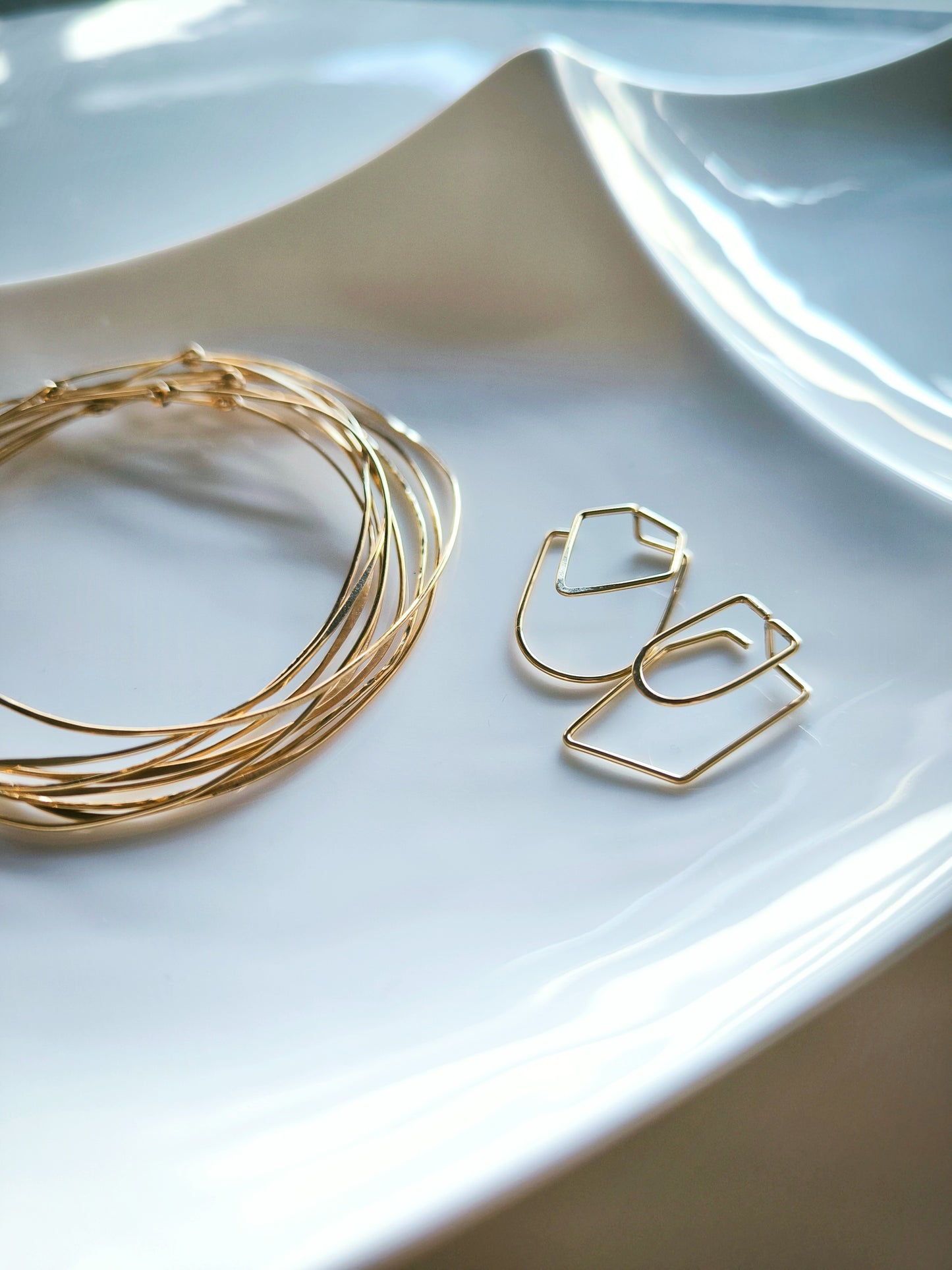 Bracelets semainier or laminé 14k